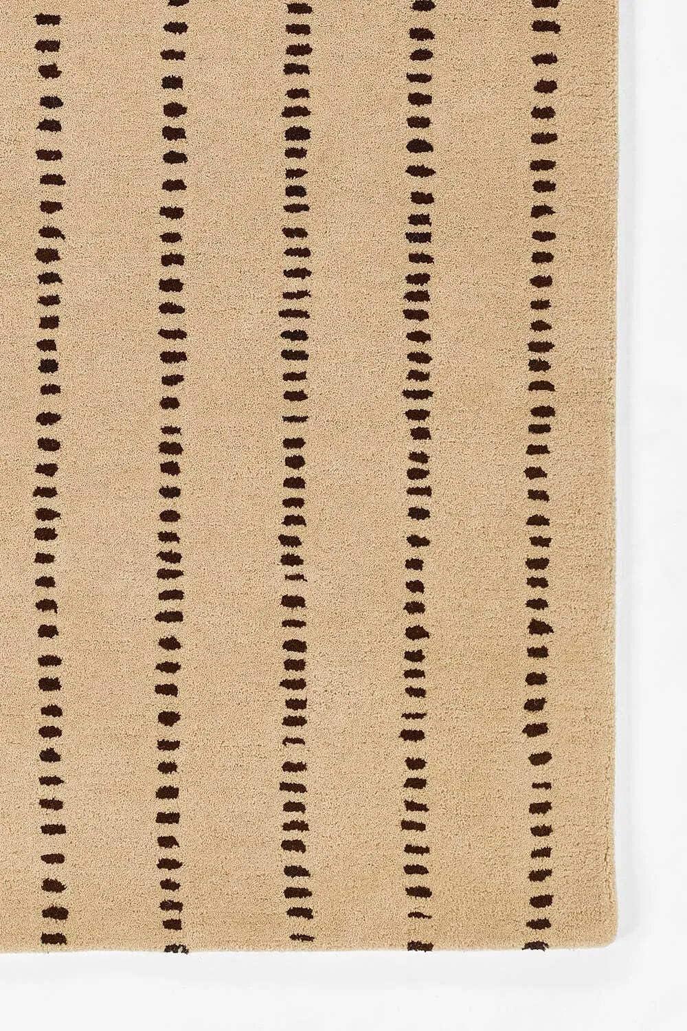 Posey Hand-Tufted Wool Rug - Ivory / 3'6" x 5'6"