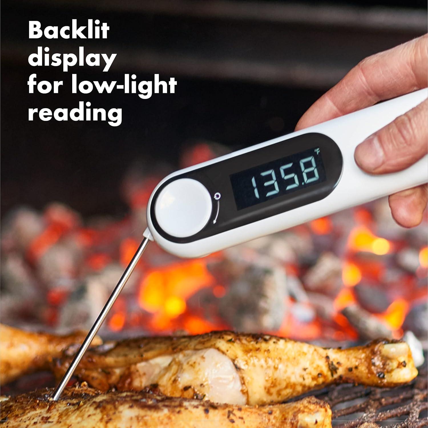 OXO White Digital Thermocouple Meat Thermometer