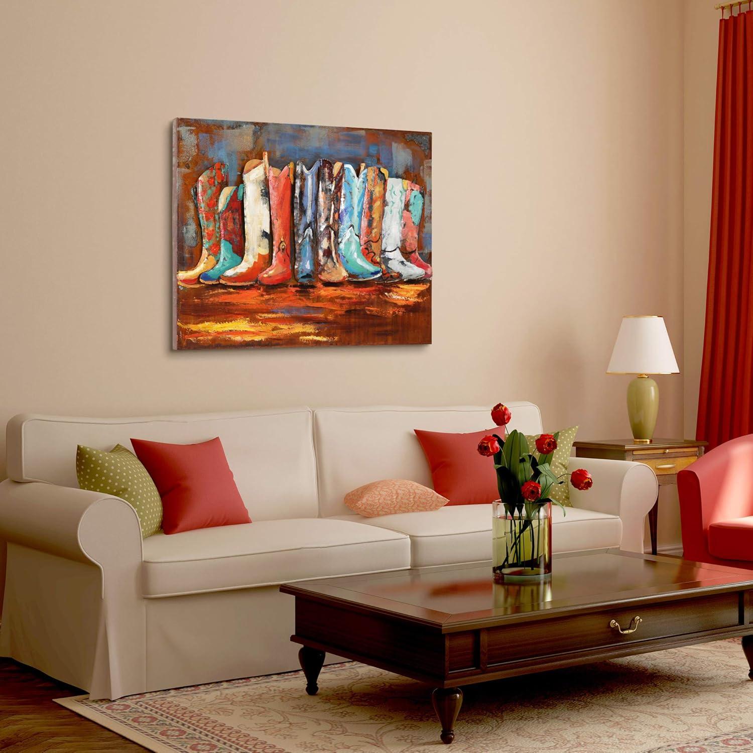 weilaicheng Unframed Painting on Metal