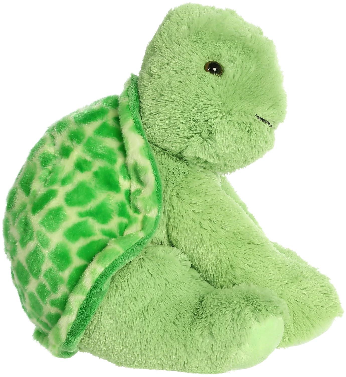 Aurora - Large Green - 14" Turtle - Cuddly Stuffed Animal
