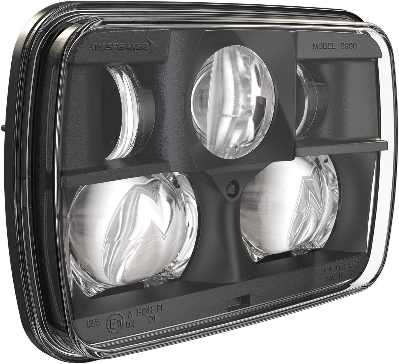 8900-12/24V DOT Hi/Lo Headlamp Black