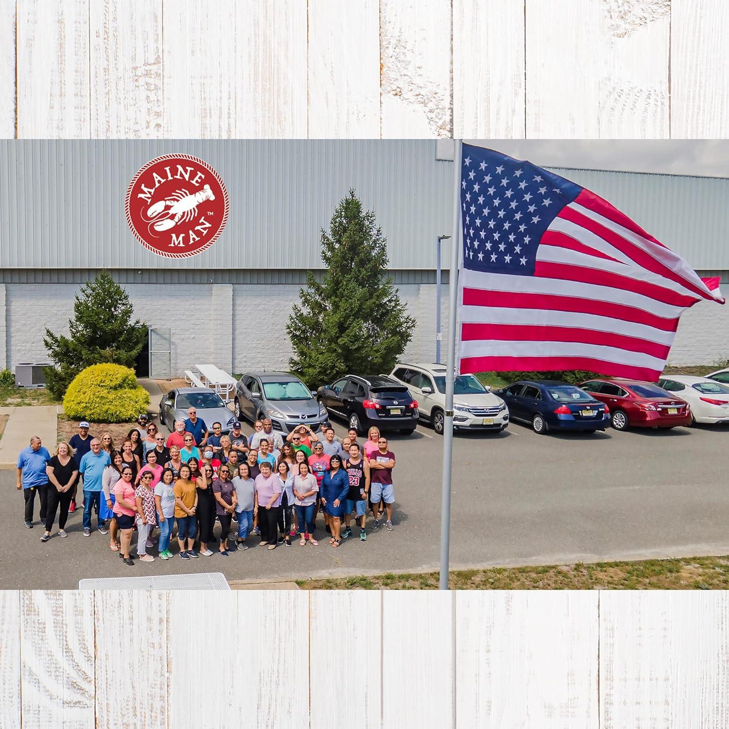 Maine Man Lobster Crab Cracker, Red