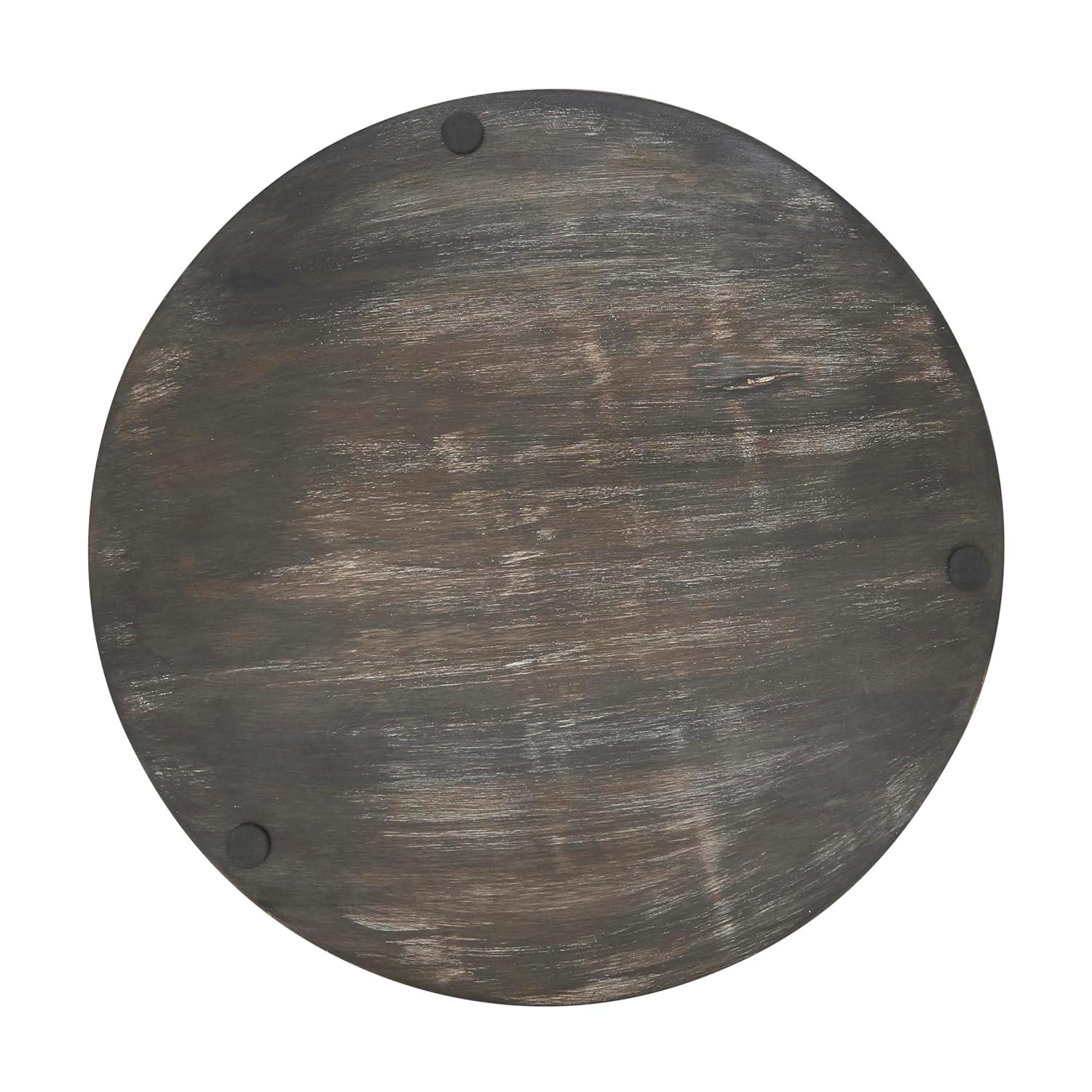 Sousplat Collection Mango Wood No Pattern Charger (Set of 4)