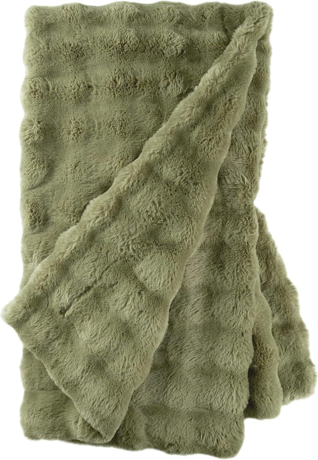 Pine Cone Hill Fab Faux Throw