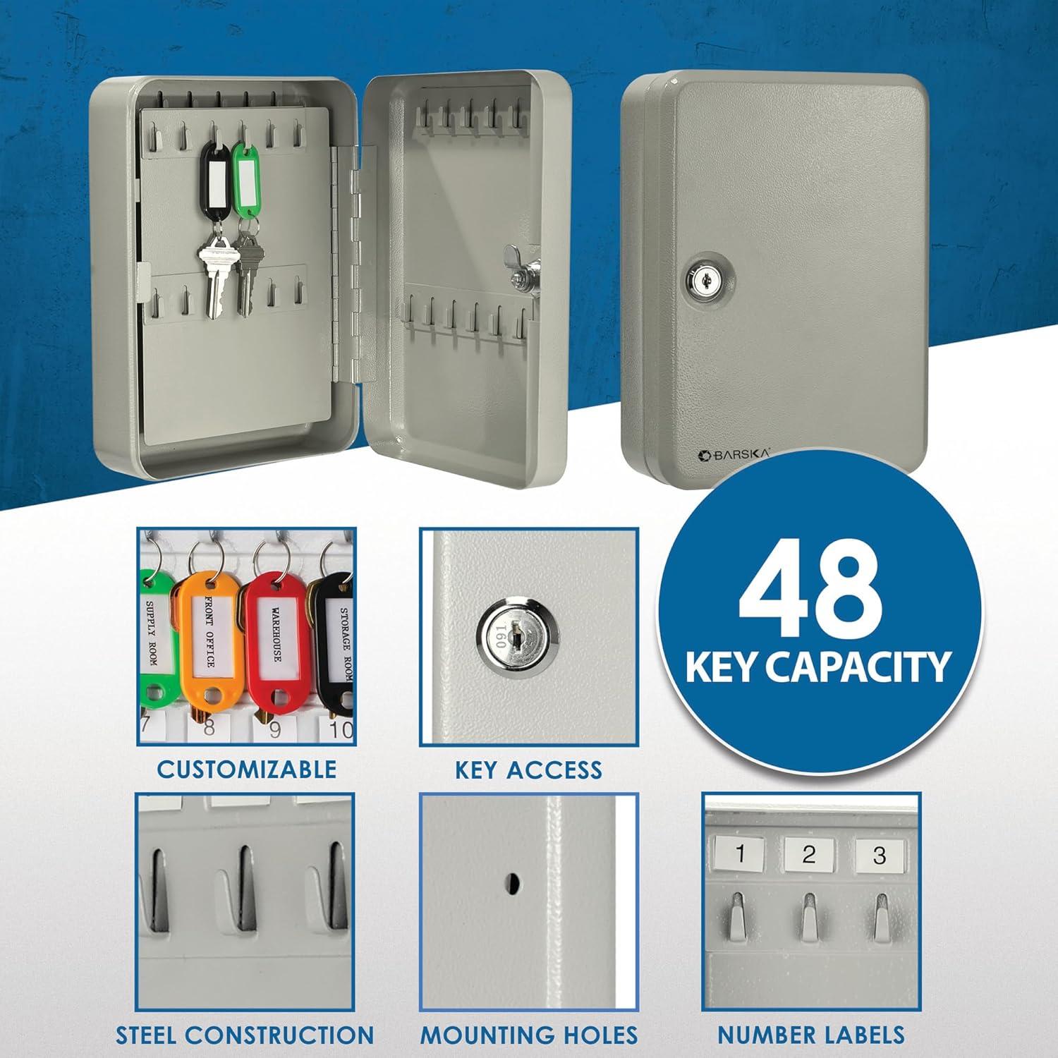 48 KEYS LOCK BOX GREY