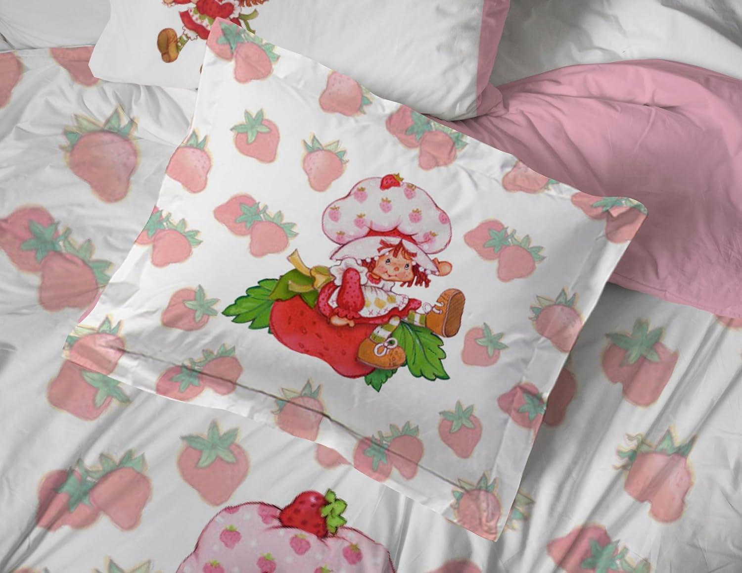 Jay Franco Strawberry Shortcake Full Bed Set