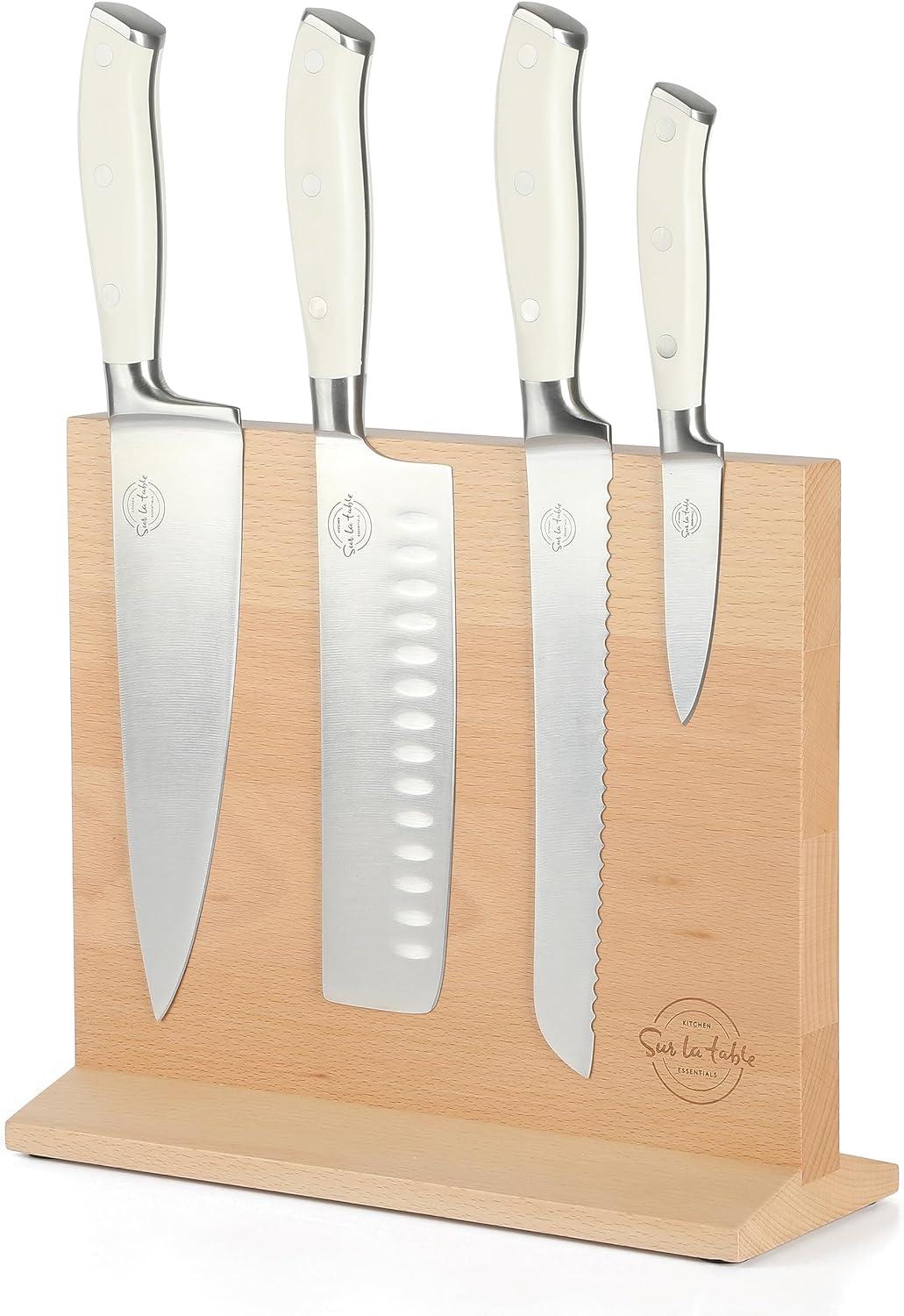 Sur La Table Kitchen Essentials Sur La Table Kitchen Essentials Tasting Kitchen 5 Piece Stainless Steel Knife Block Set