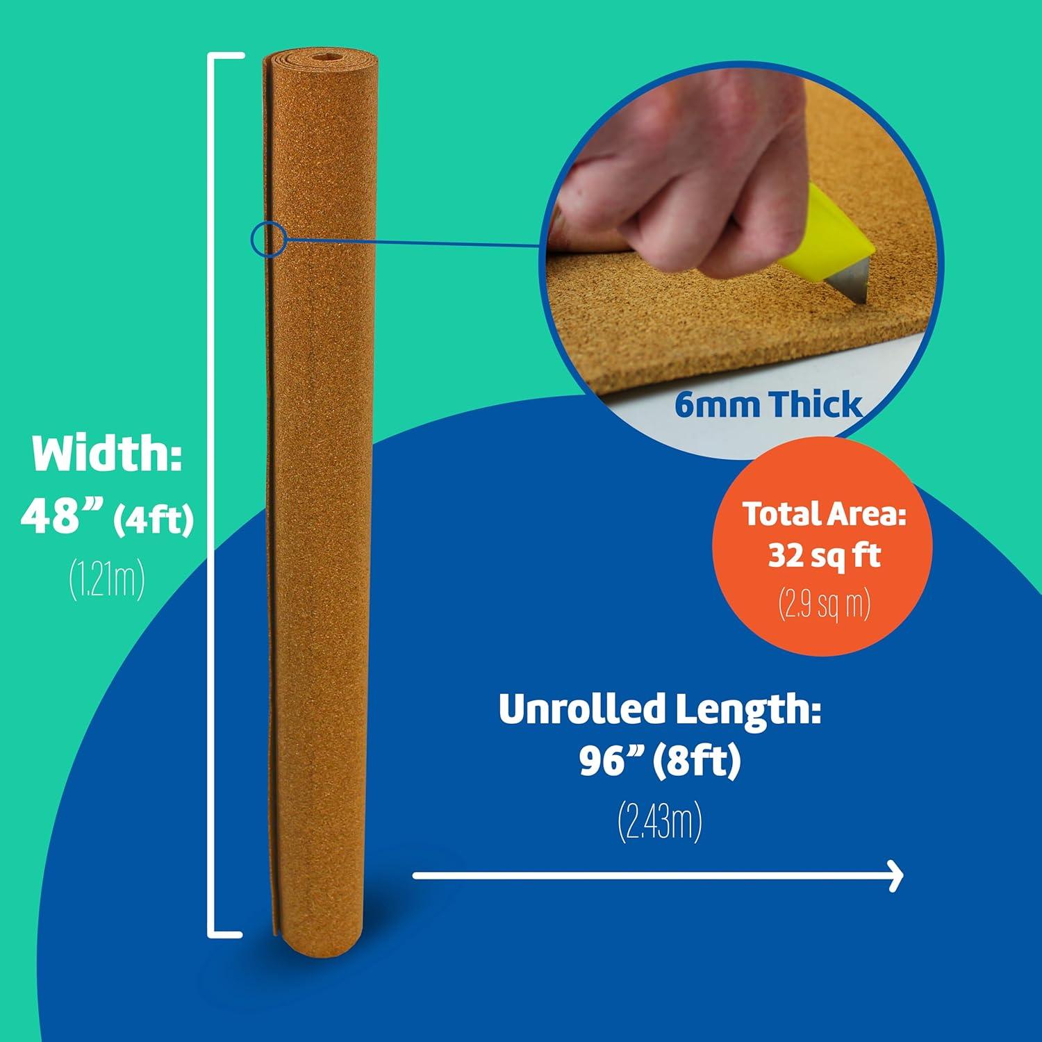 Flipside Products Wall Cork Reversible Bulletin Board