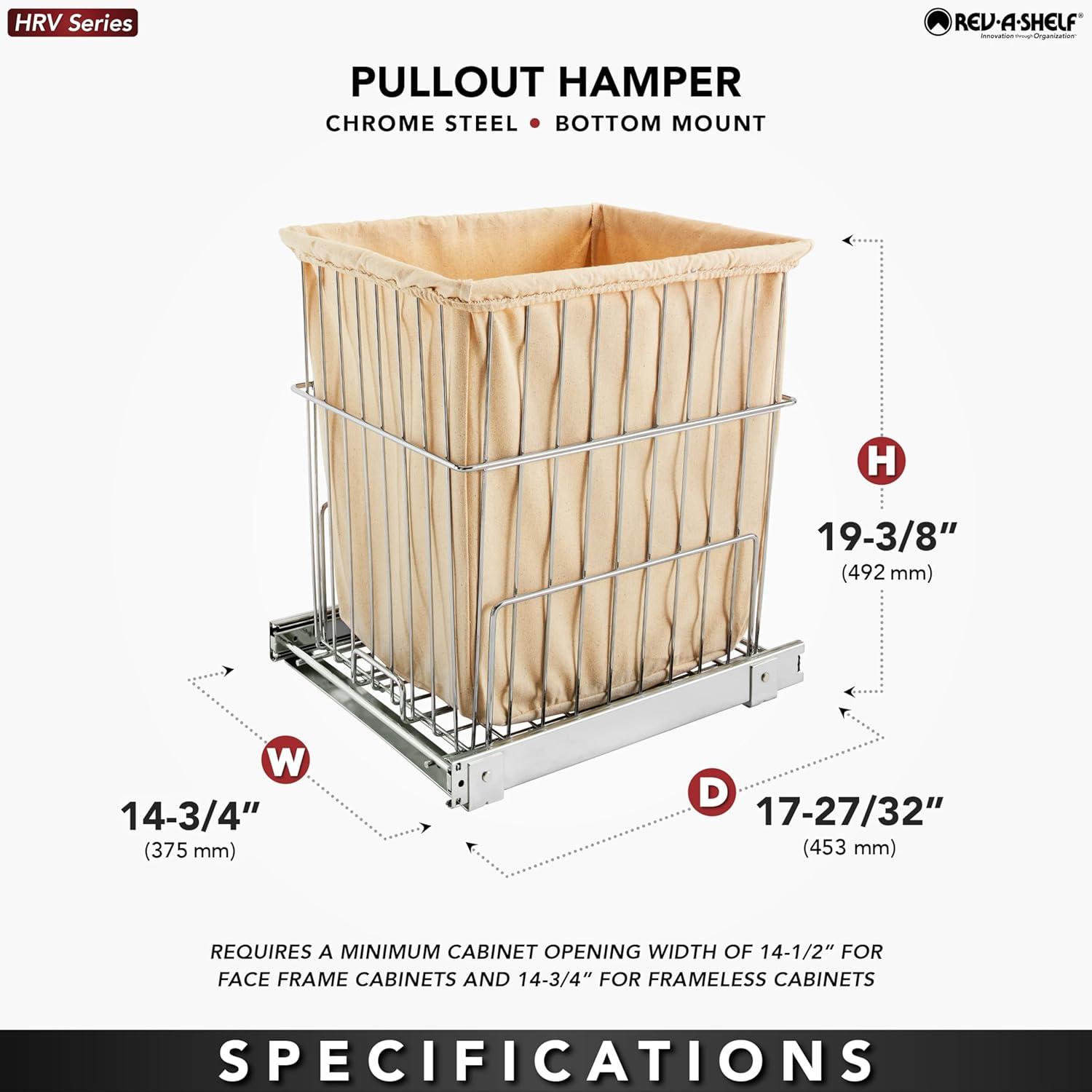 Rev-A-Shelf Pull Out Clothes Hamper & Reviews | Wayfair