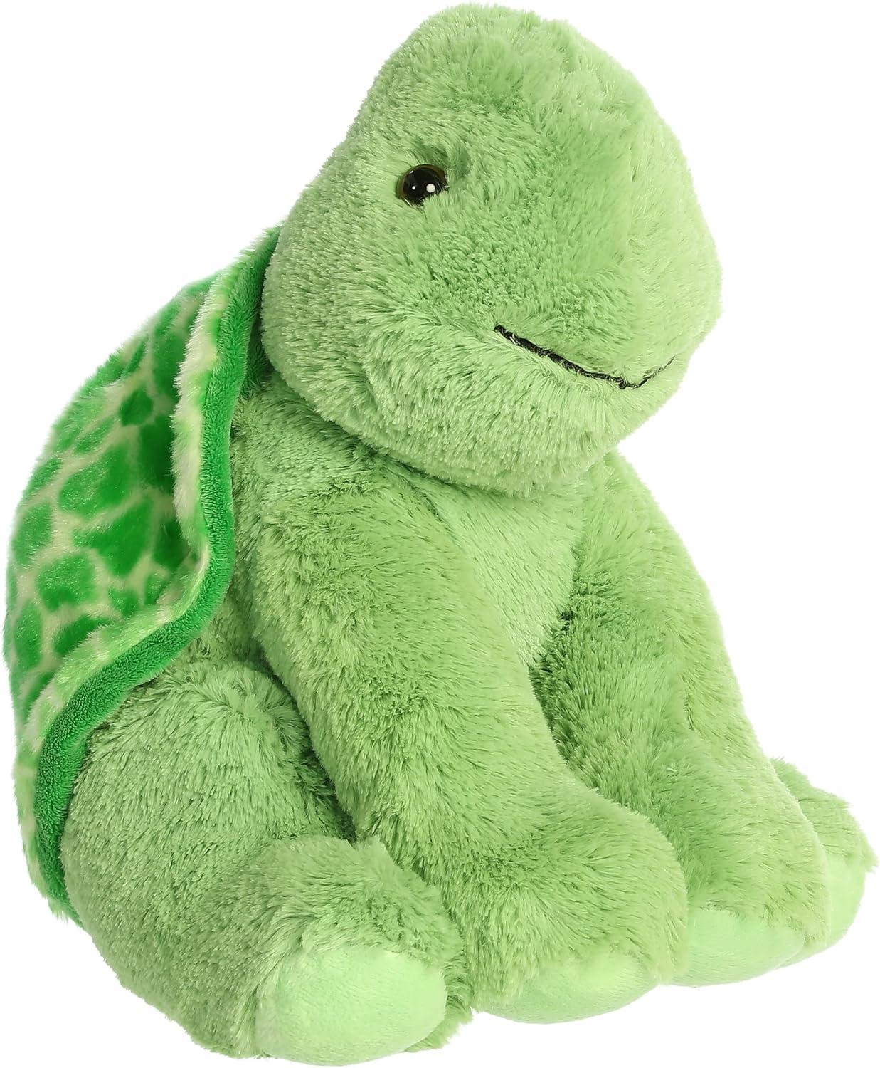 Aurora - Large Green - 14" Turtle - Cuddly Stuffed Animal