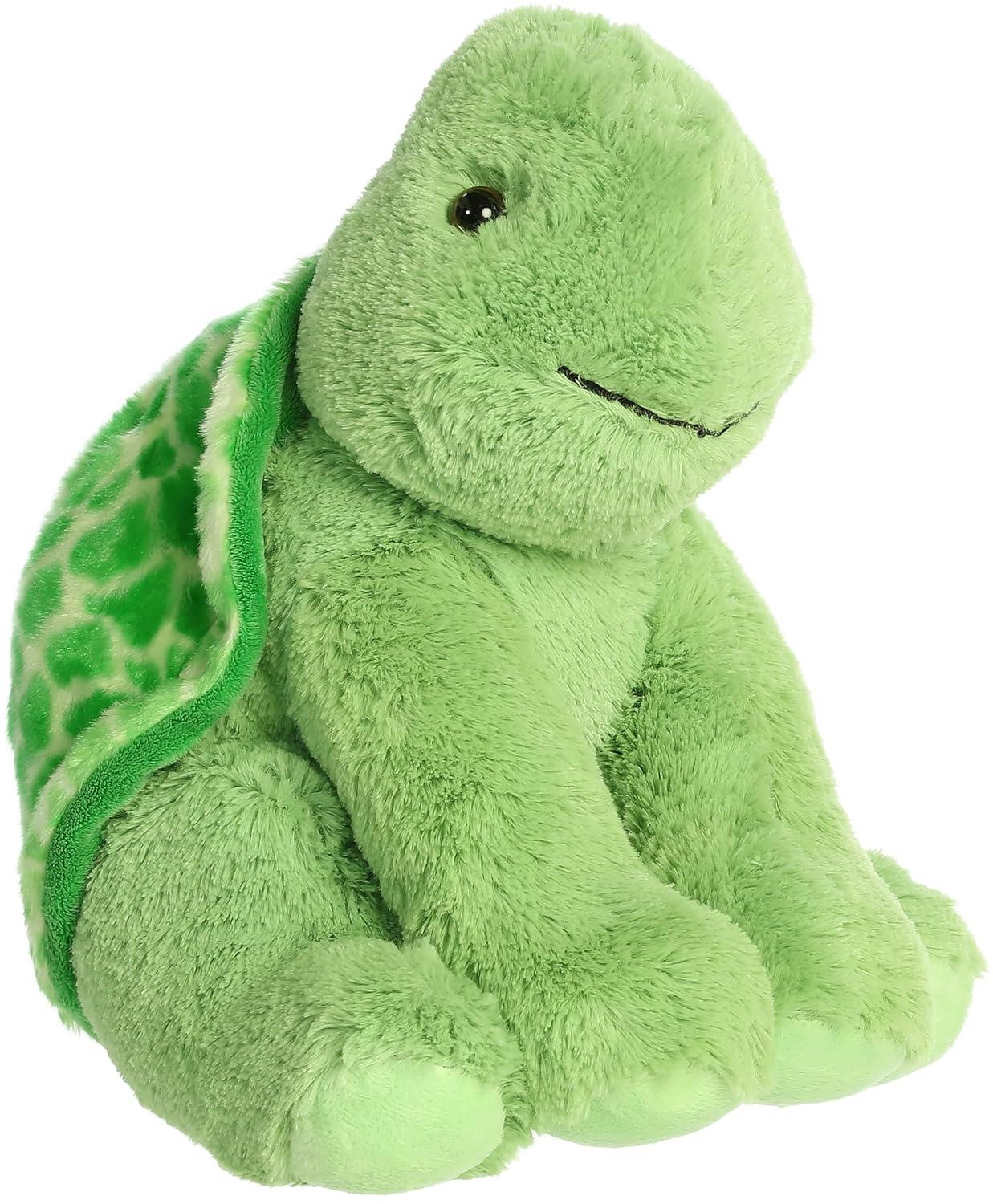 Aurora - Large Green - 14" Turtle - Cuddly Stuffed Animal