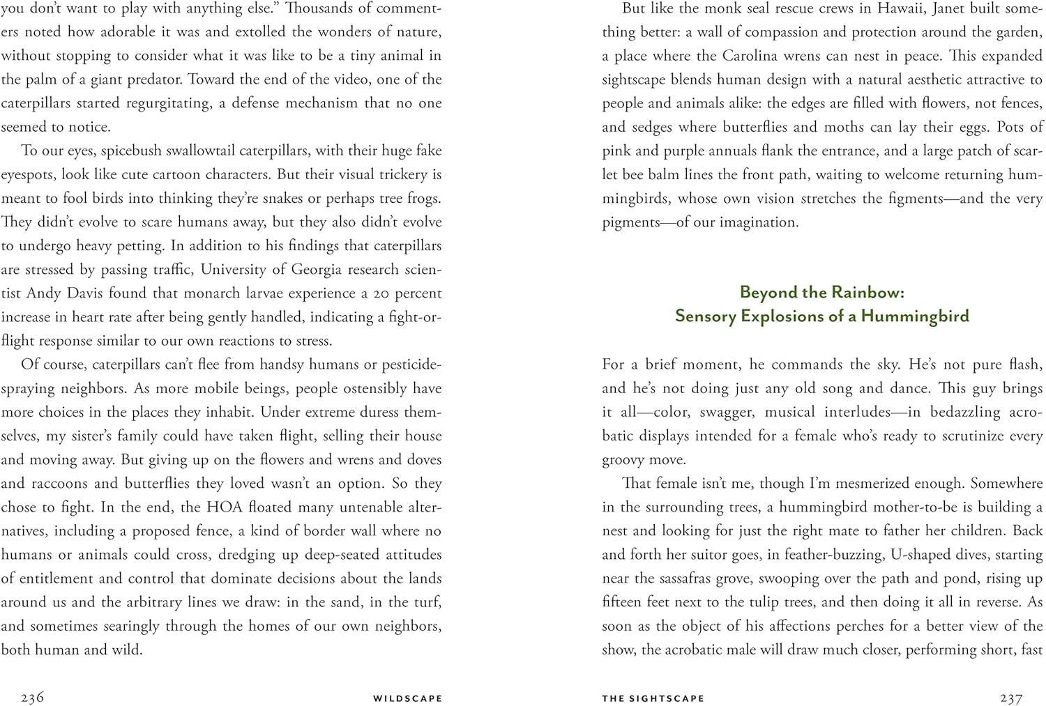 Wildscape Hardcover Book: Sensory Wonders of Nature