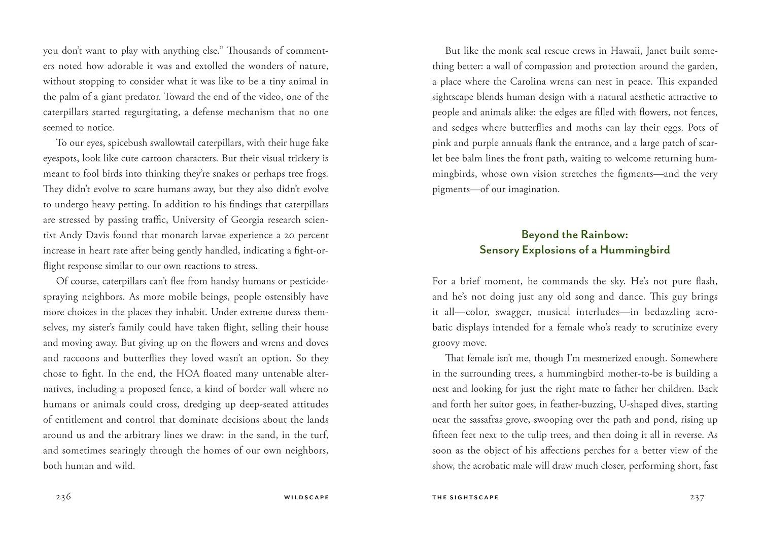 Wildscape Hardcover Book: Sensory Wonders of Nature