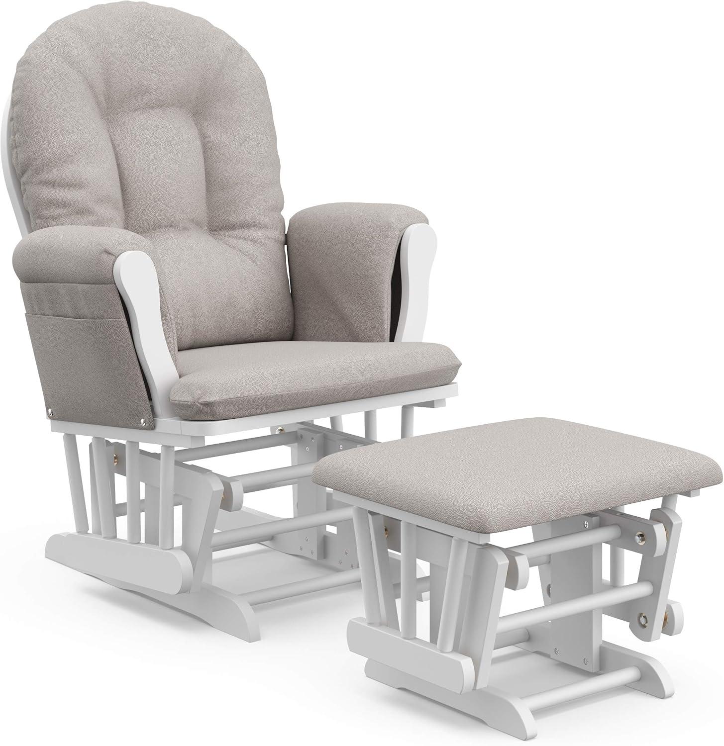 Hoop Glider with Ottoman