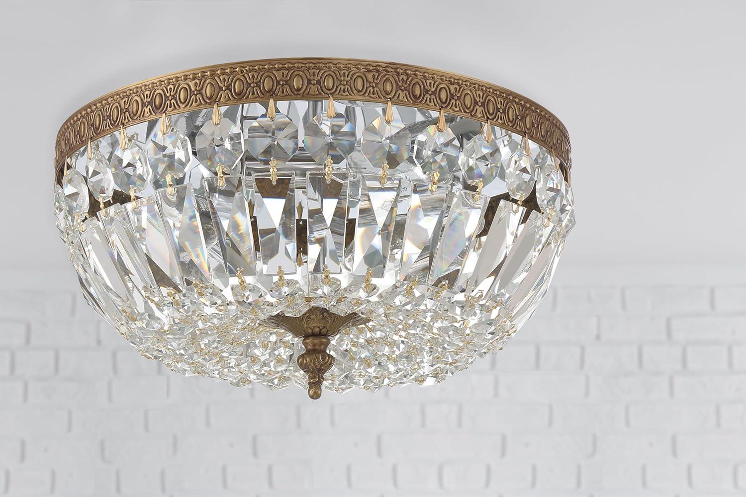 Crystorama Lighting - Three Light Ceiling Mount - Ceiling Mount - Three Light