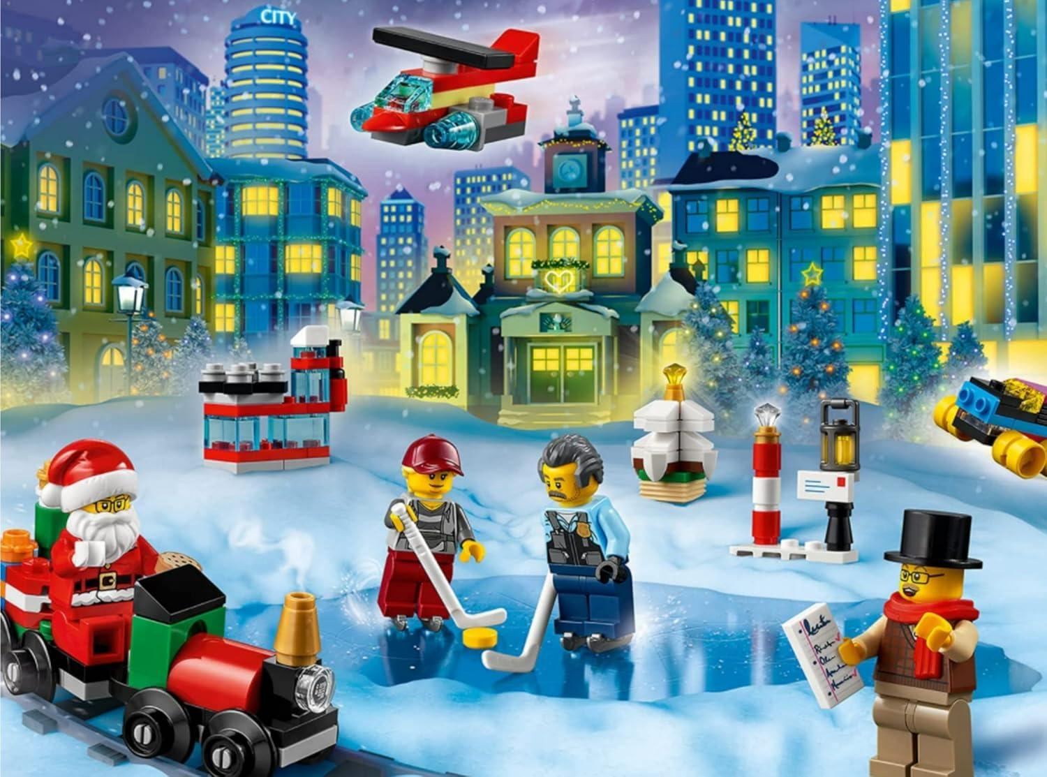 LEGO City Advent Calendar 60303 Building Toy (349 Pieces)