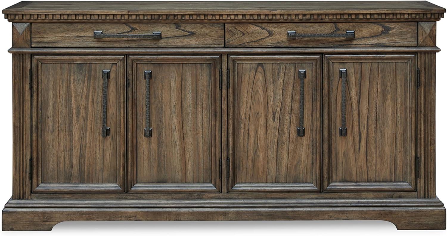 Markenburg 64" Dark Brown Traditional Dining Server