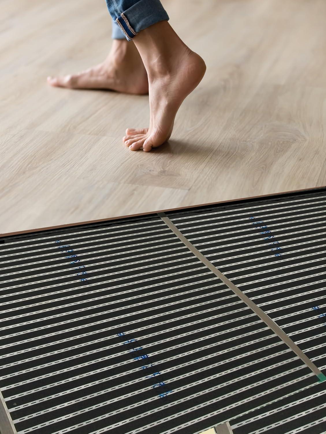 QuietWarmth 1.5 ft. x 5 ft. x 0.016 in. 120-Volt Radiant Heat Film for Floating Floors (Covers 7.5 sq. ft.)