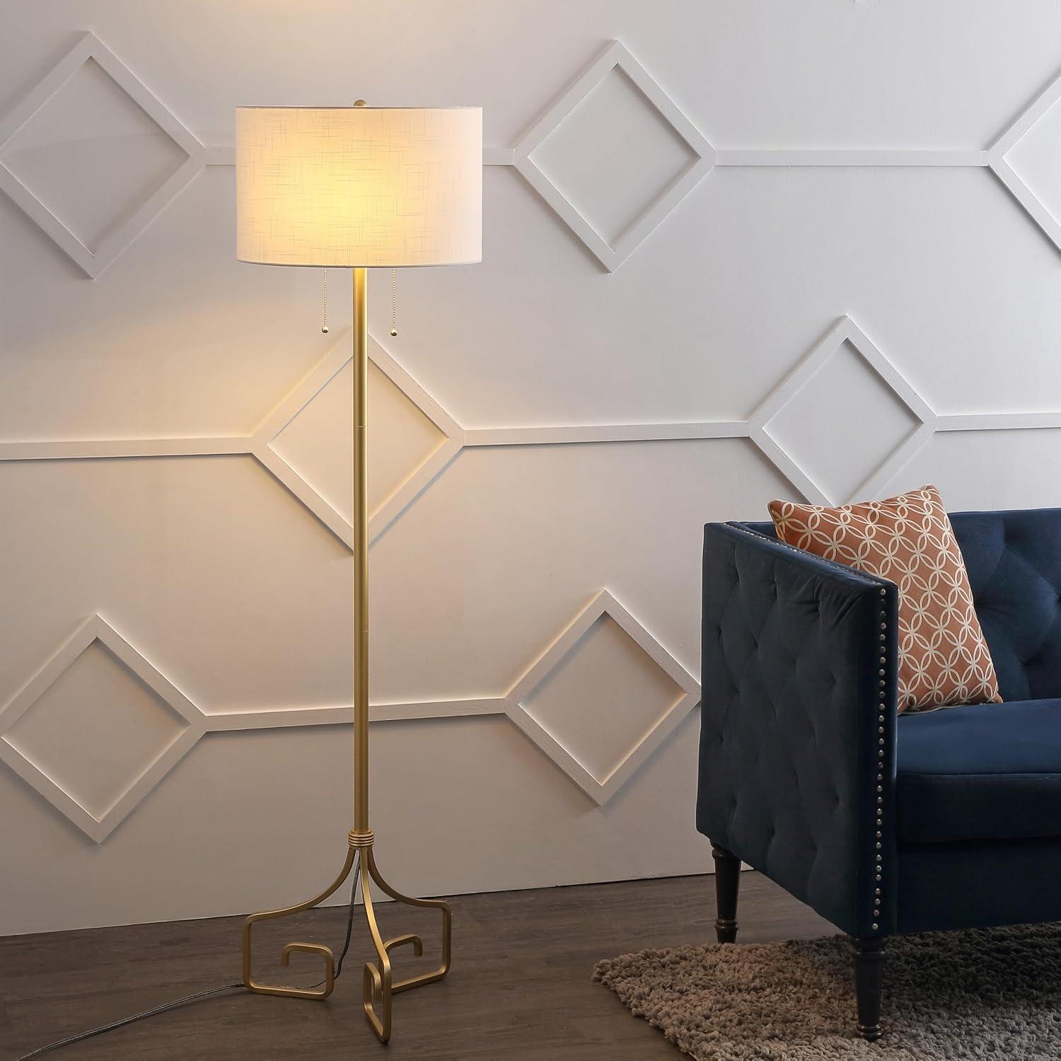 Jonathan Y Newman Metal Led Floor Lamp