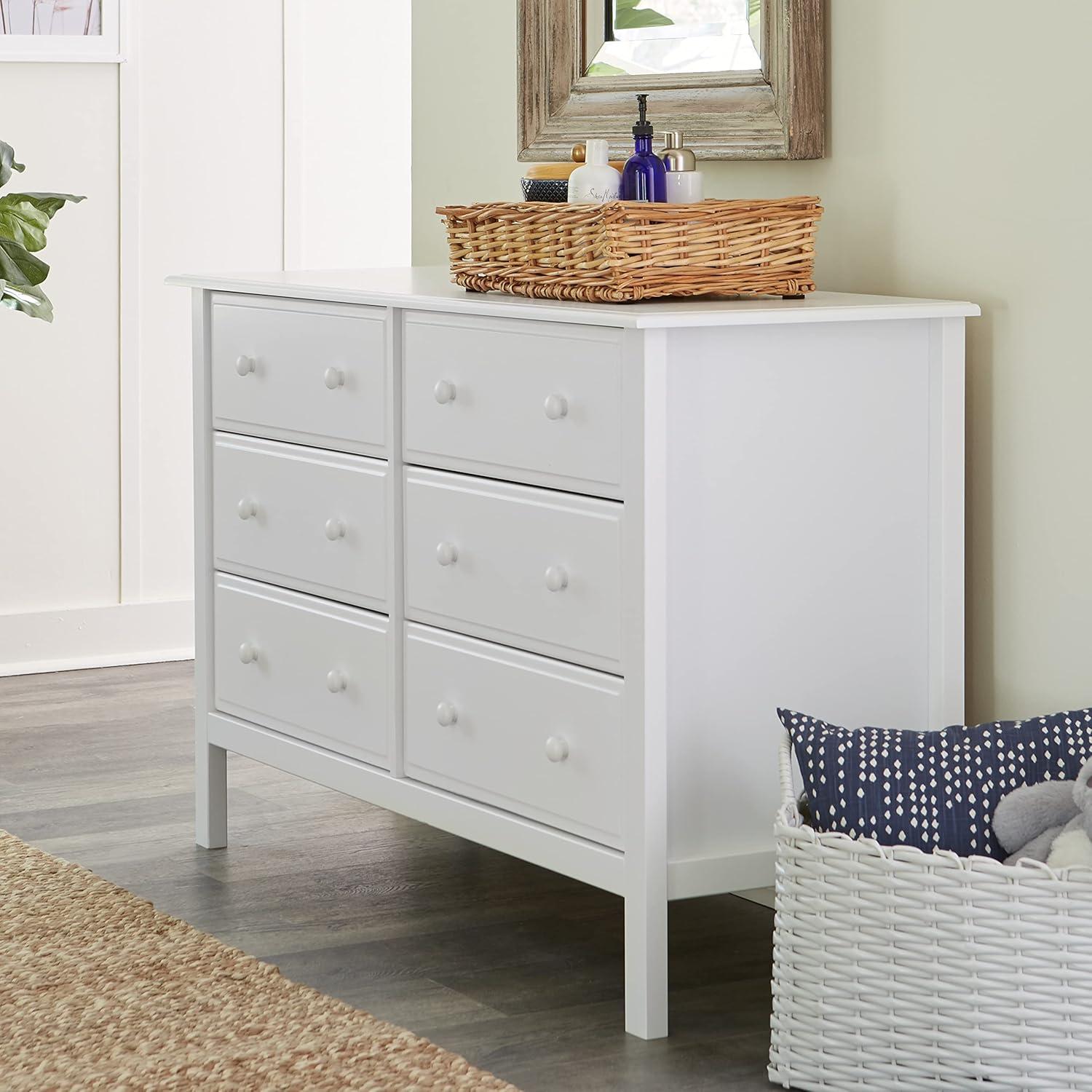 Jayden 6 Drawer 48" W Double Dresser