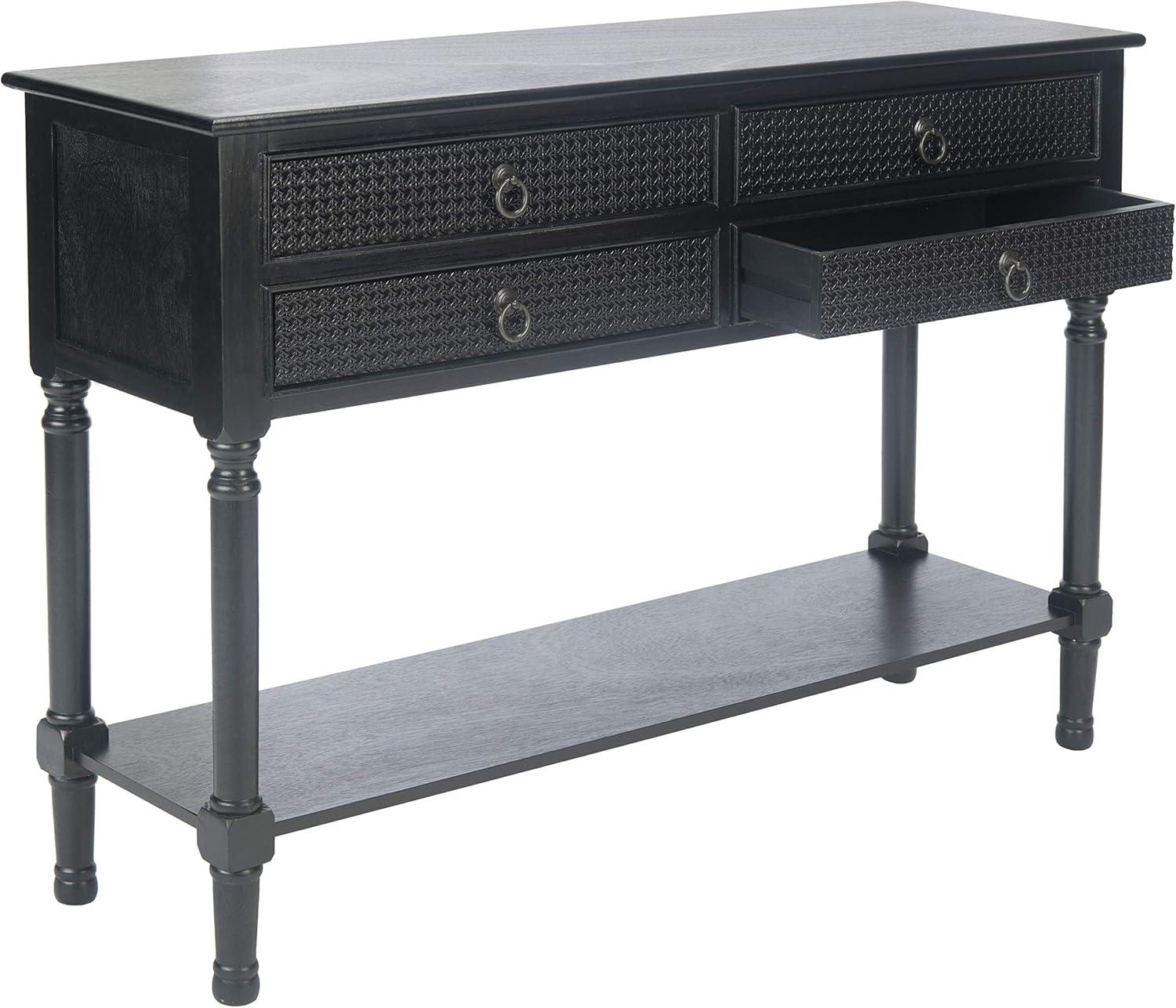 Haines 4 Drawer Console Table  - Safavieh