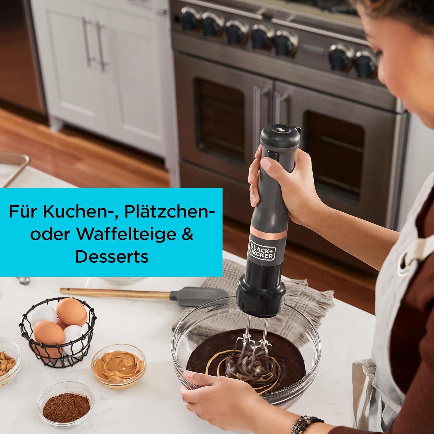 BLACK+DECKER Kitchen Wand Hand Mixer Attachment (BCKM101HM)