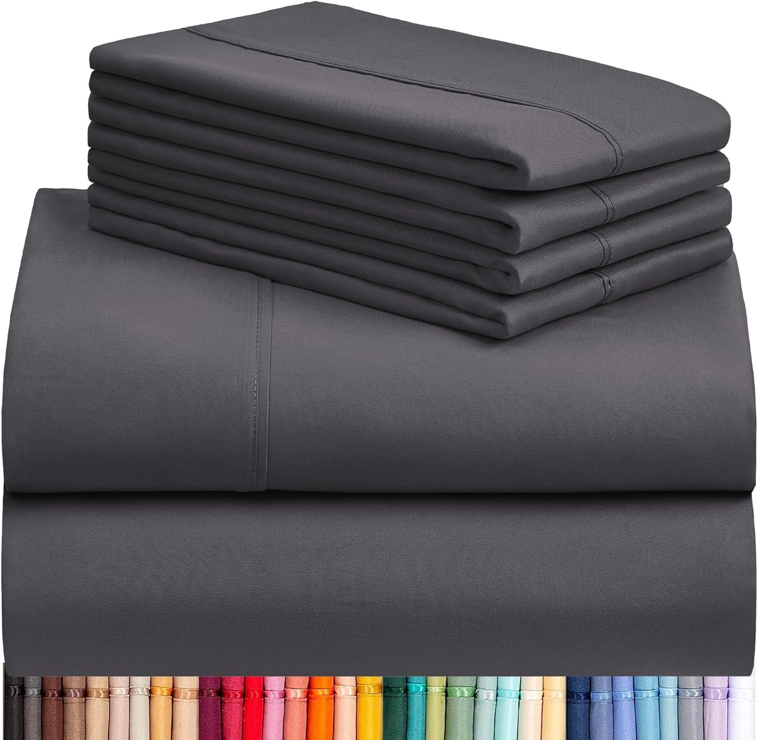 Rayon From Bamboo Solid Performance Sheet Set - Luxclub