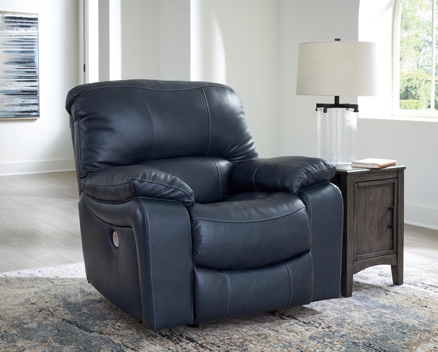 Ashley Furniture Leesworth Ocean Power Recliner