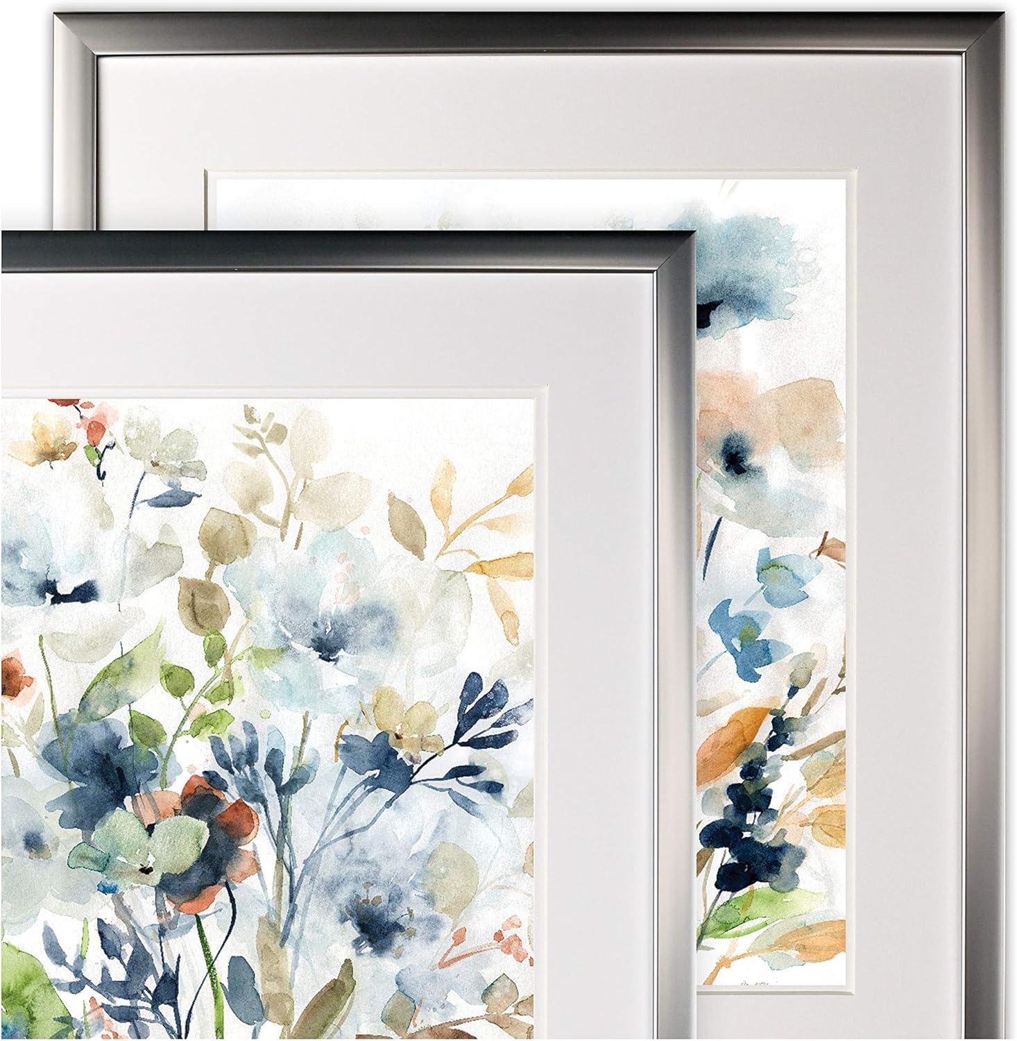 Wexford Home Holland Spring Mix -2 Piece Set - Silver Frame