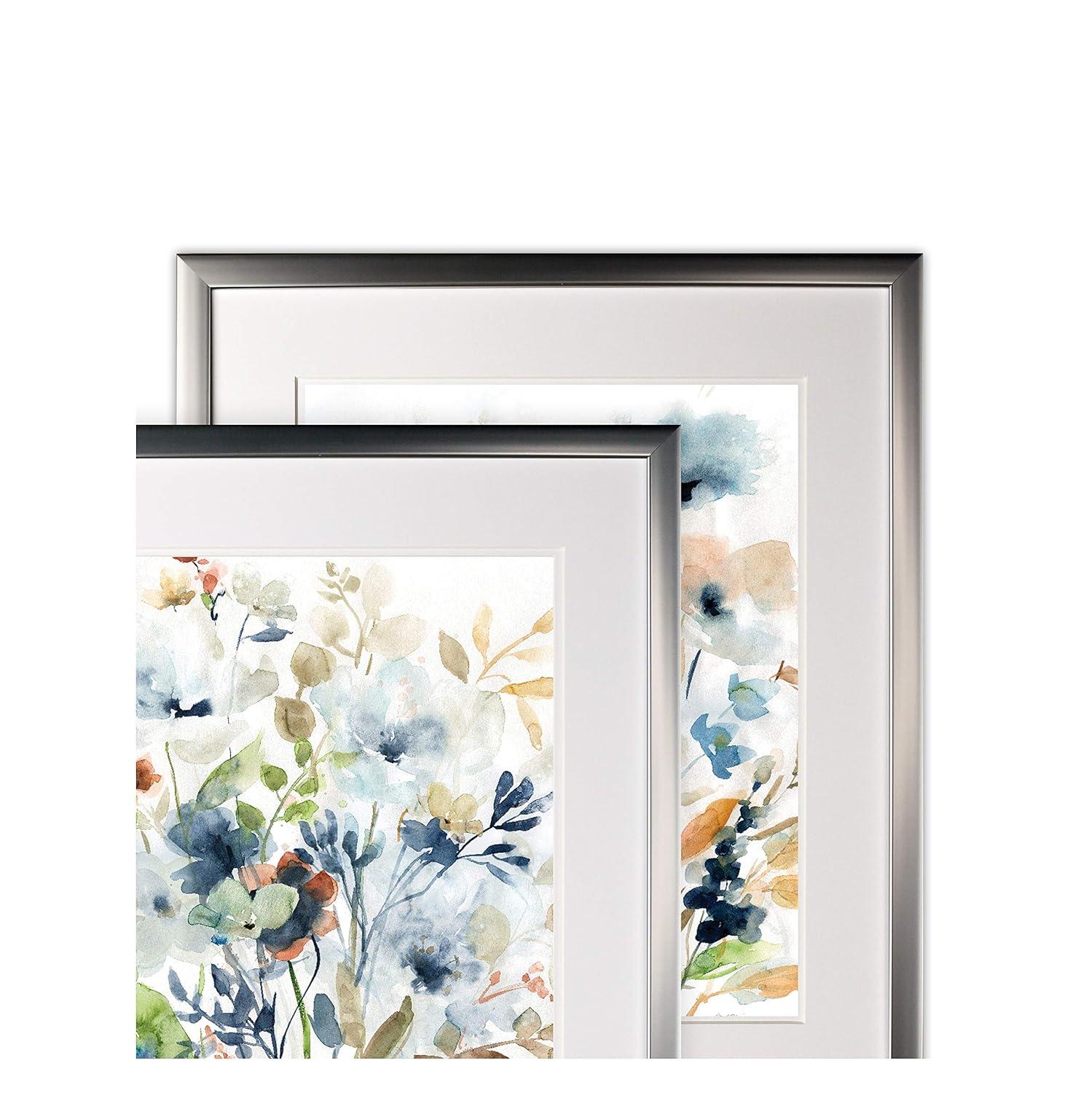 Wexford Home Holland Spring Mix -2 Piece Set - Silver Frame