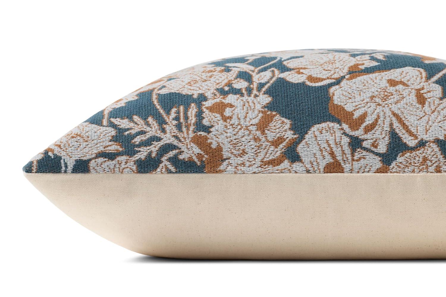 Matilda Pillow x Chris Loves Julia x Loloi - Brown and Natural
