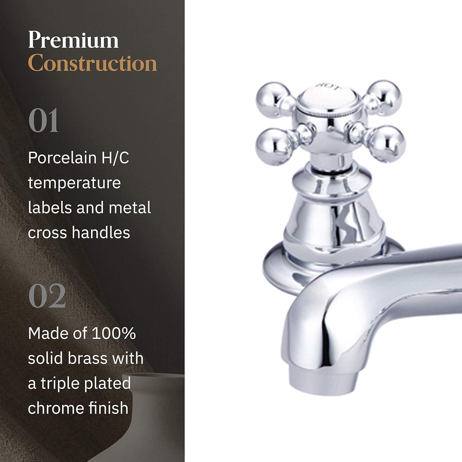 Carlson Widespread 2-handle Bathroom Faucet with Drain Assembly