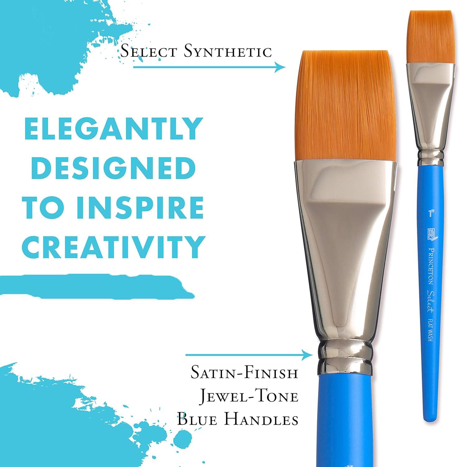 Princeton Brush Select Artiste Brush, Flat Wash, 1