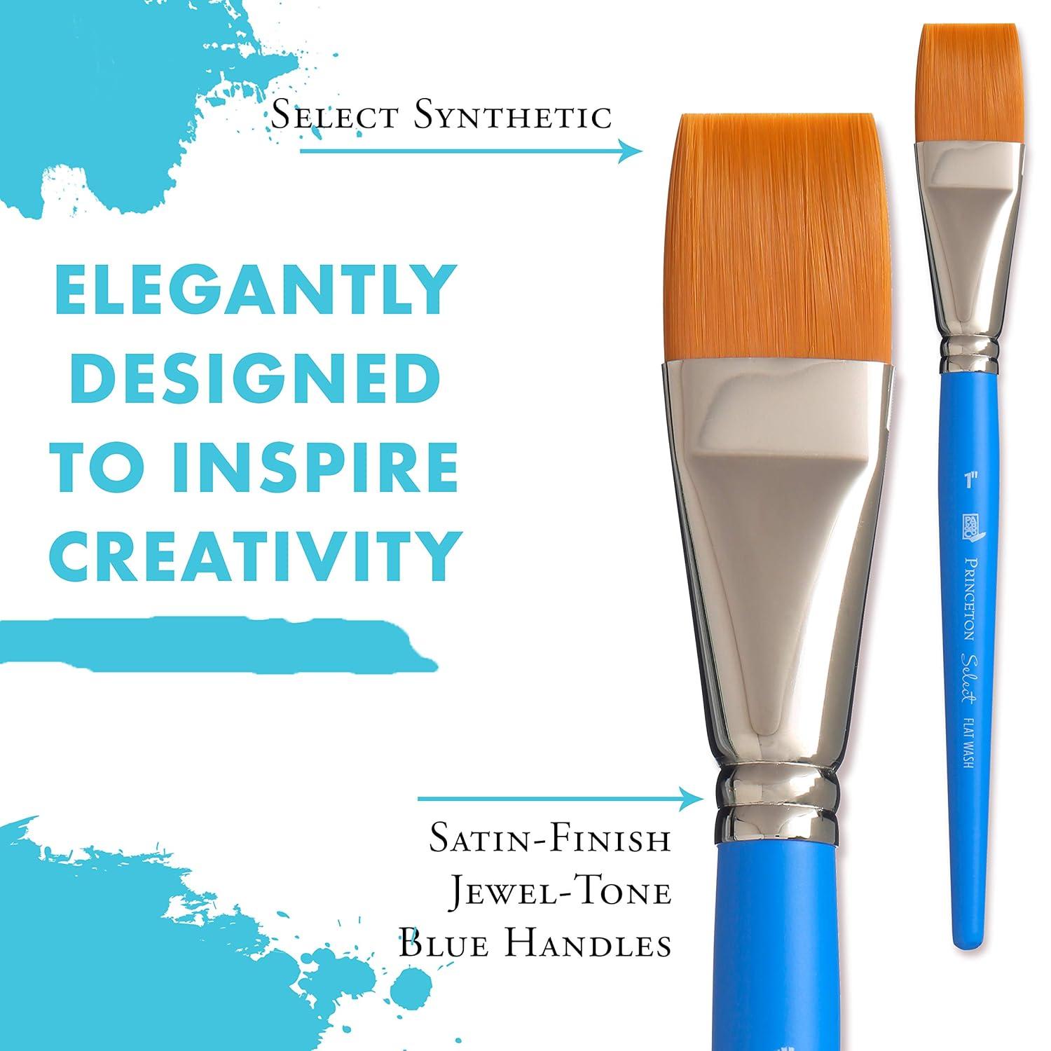Princeton Brush Select Artiste Brush, Flat Wash, 1