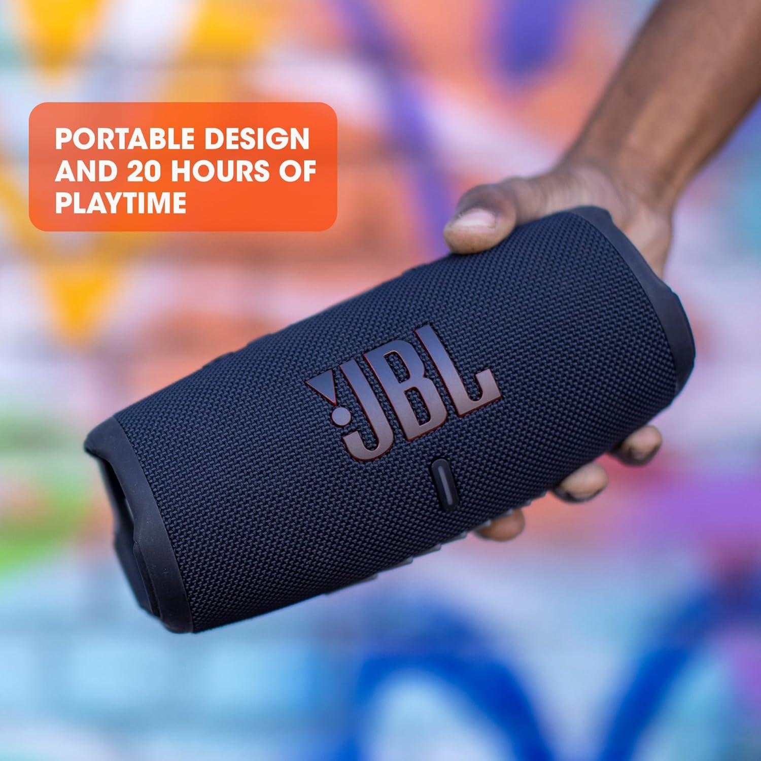 JBL Charge 5 Portable Waterproof Bluetooth Speaker with Powerbank