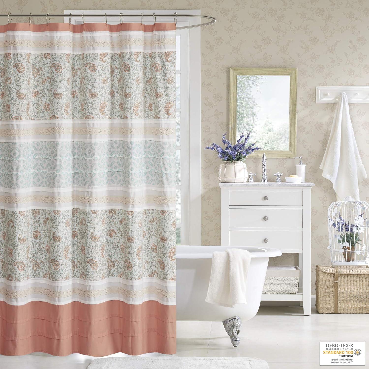 Dawn Cotton Shower Curtain