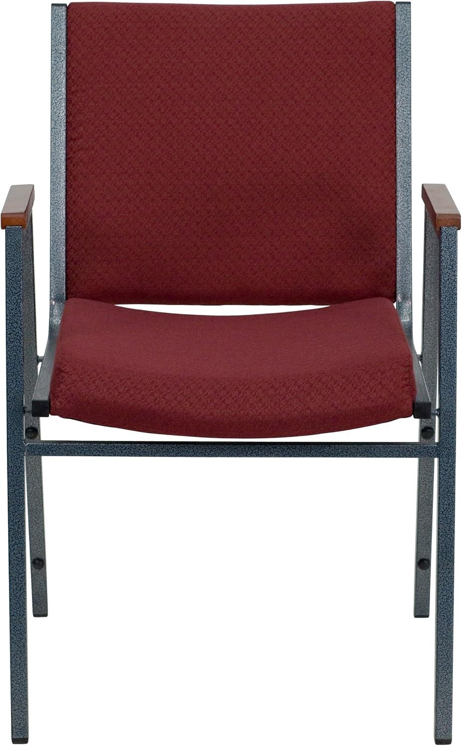 Offex Aliya Heavy Duty Stack Chair with Arms