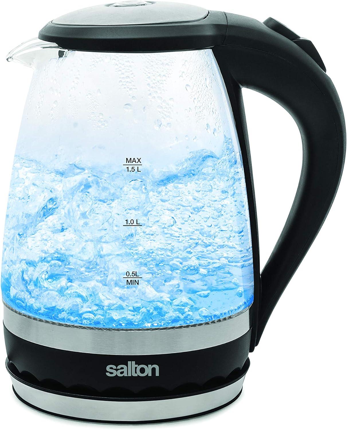 Salton Cordless Electric Glass Kettle