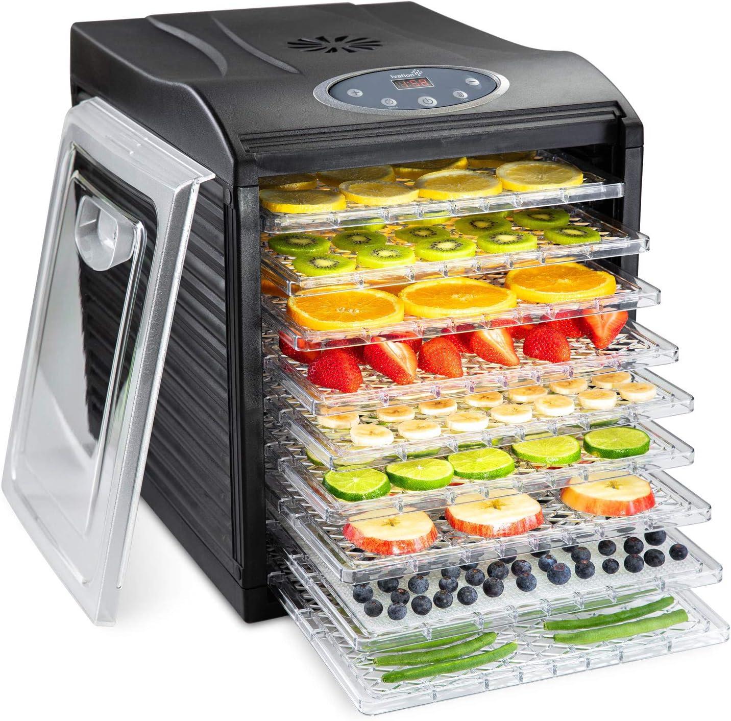 Ivation Ivation 9 Tray 600 Watt Food Dehydrator