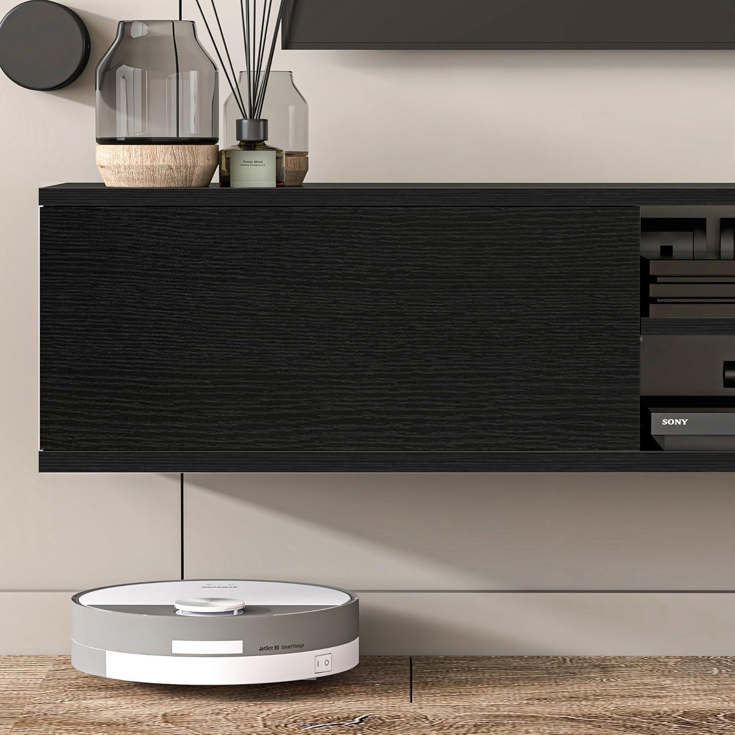 Atelier Mobili Floating TV Stand 70 Inch, Wall Mounted Entertainment Center