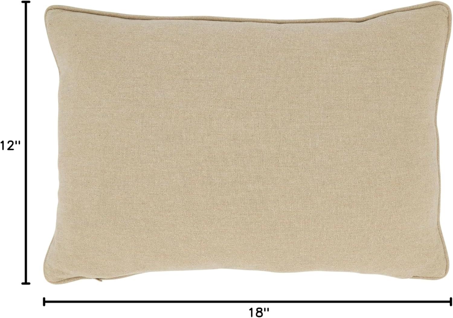 Saro Naviguer Collection Cotton Throw Pillow