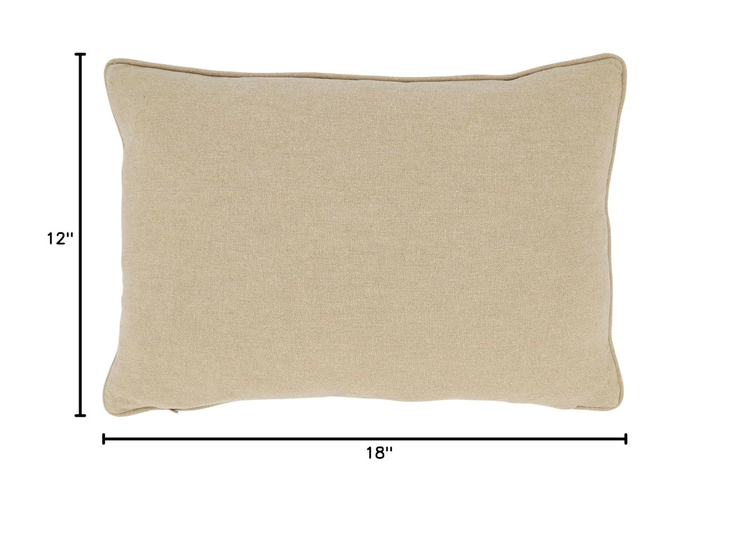 Saro Naviguer Collection Cotton Throw Pillow