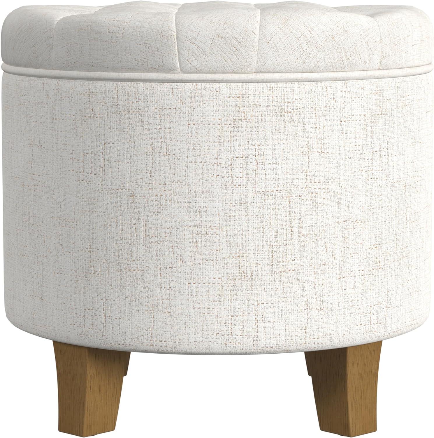 Boho Tufted Storage Ottoman - HomePop