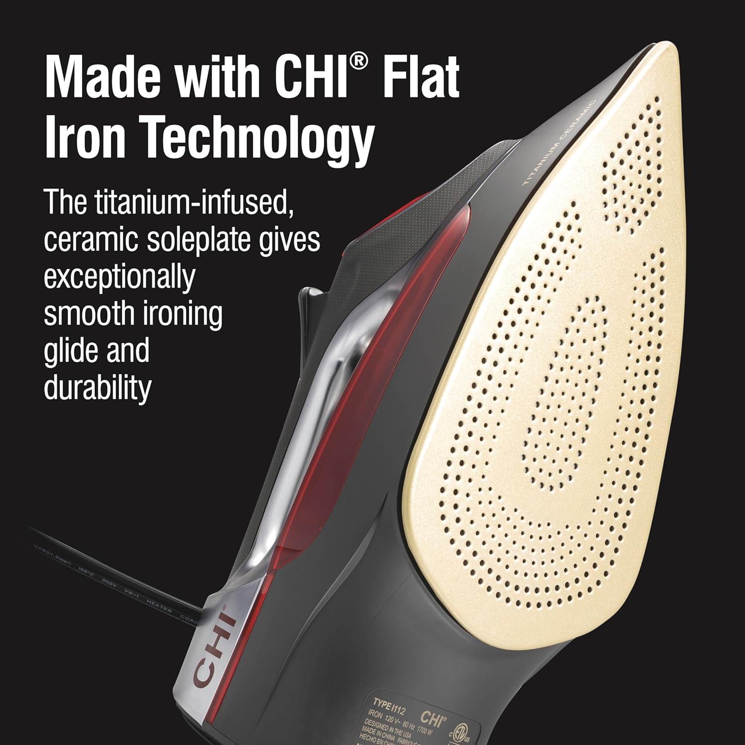 CHI CHI 1700 Watt Non Stick Soleplate Iron