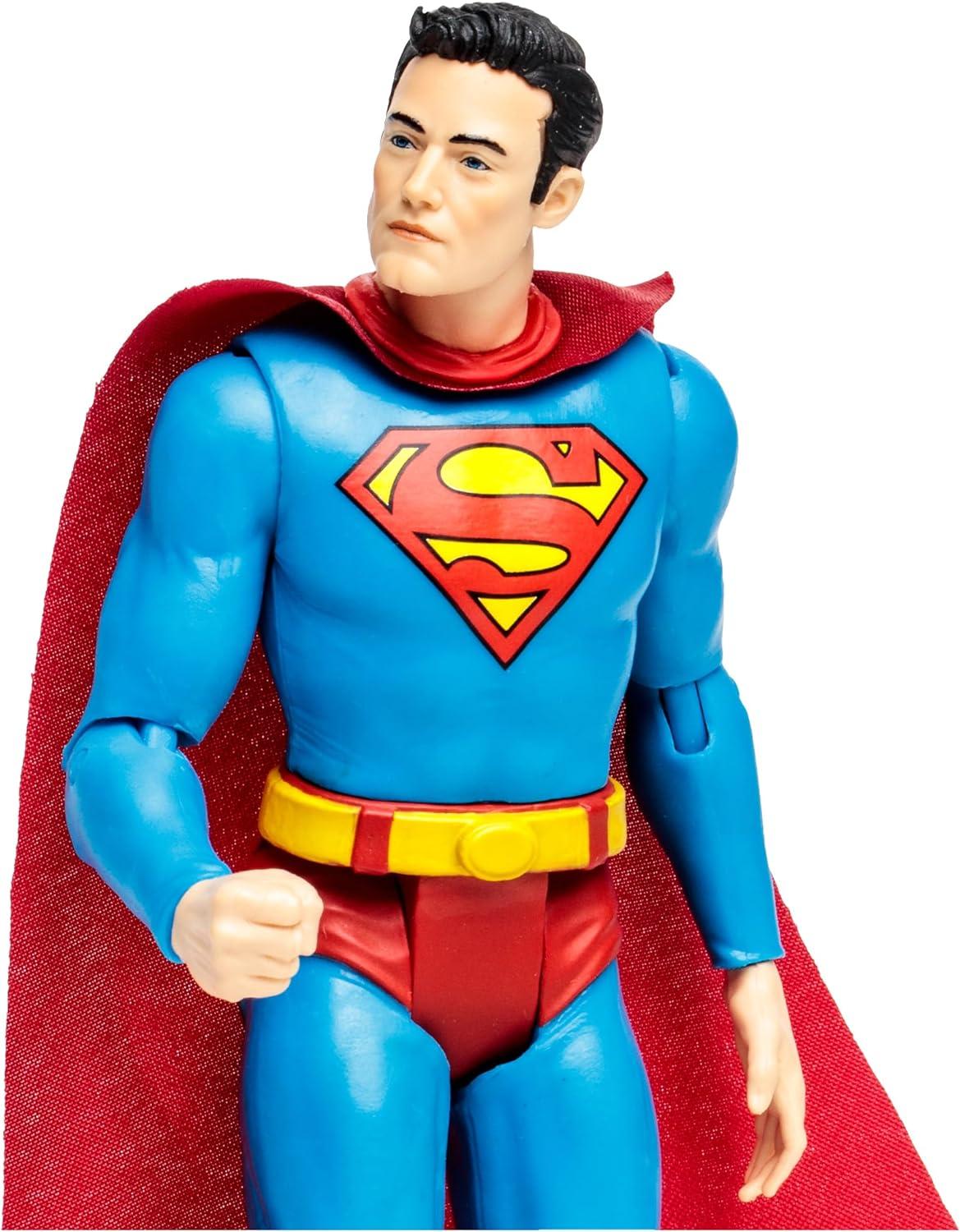 DC Retro Superman 6in Action Figure with Kryptonite Accessories