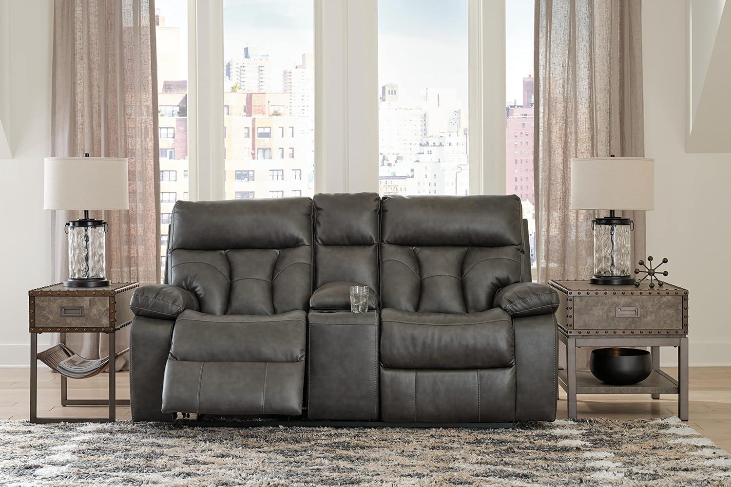 76'' Upholstered Reclining Loveseat