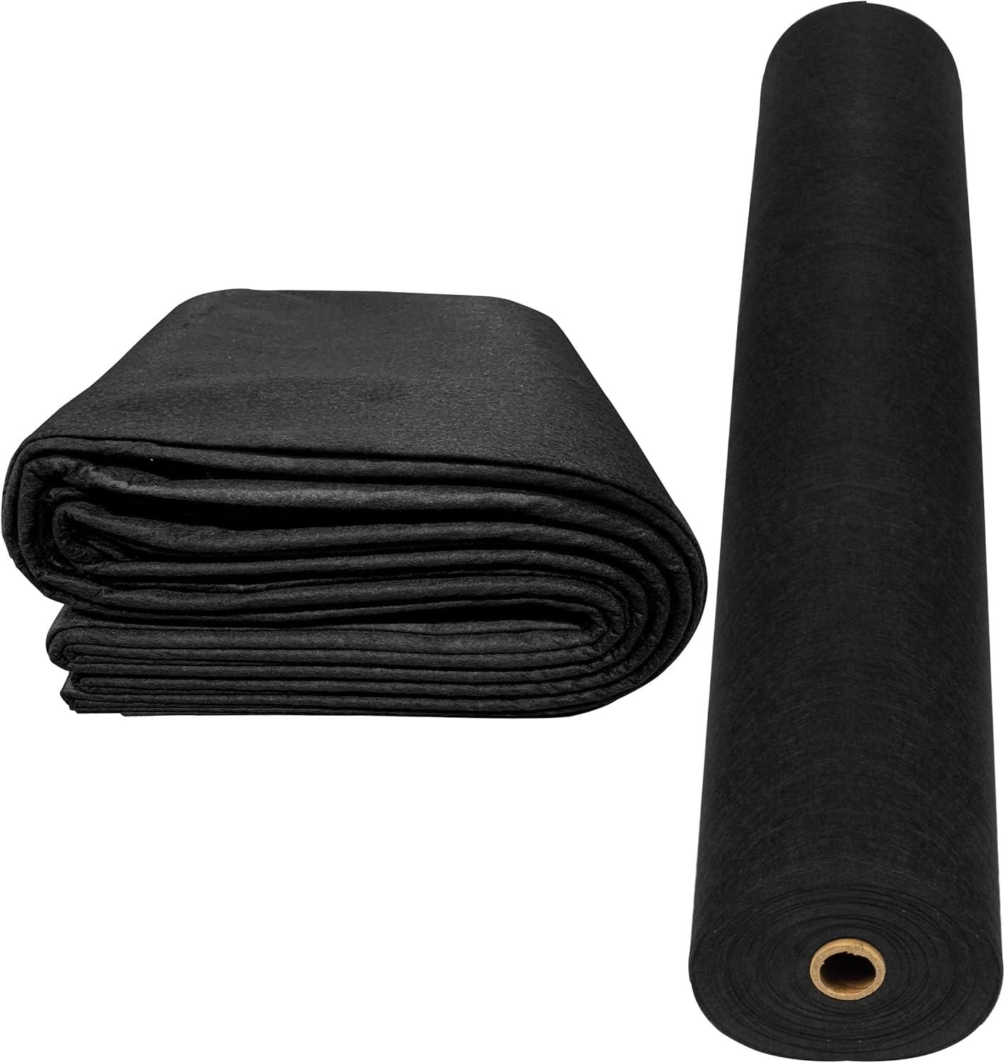 4, 6, 8 oz Non Woven Fabric for Landscaping, French Drains, Underlayment, Erosion Control, Construction Projects - 4 oz (8x50) Ships Folded