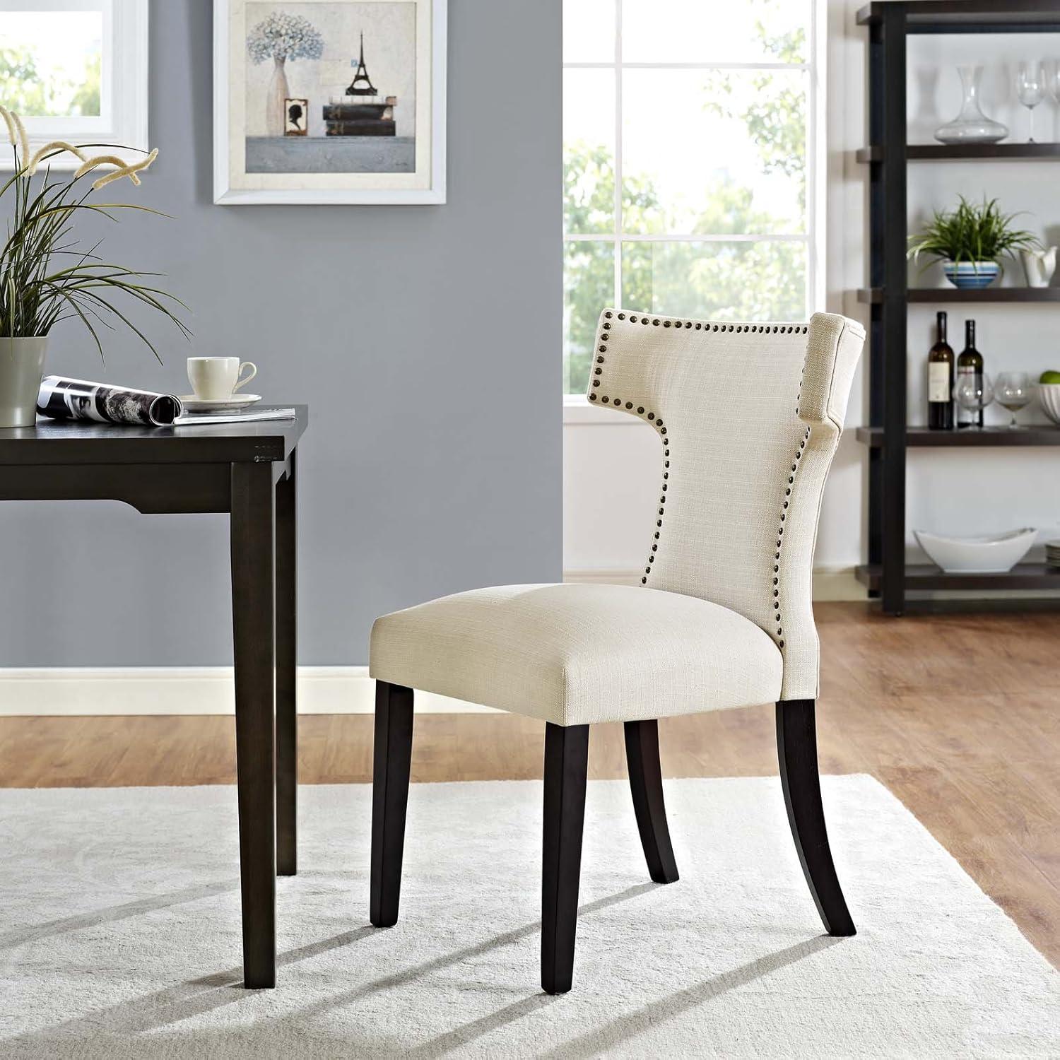 Modway Curve Fabric Dining Chair