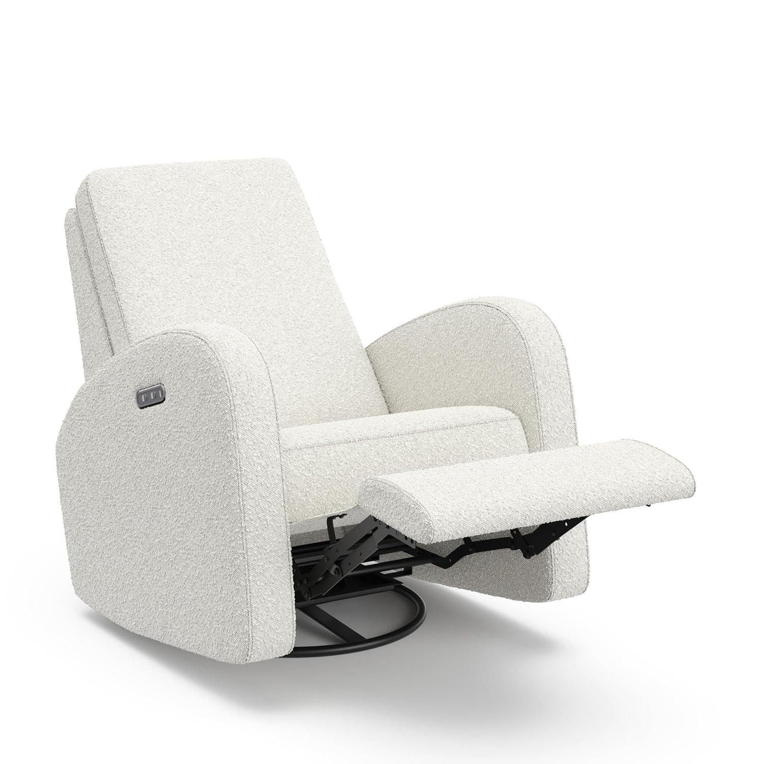 Santa Monica Power Recliner Swivel Glider with USB