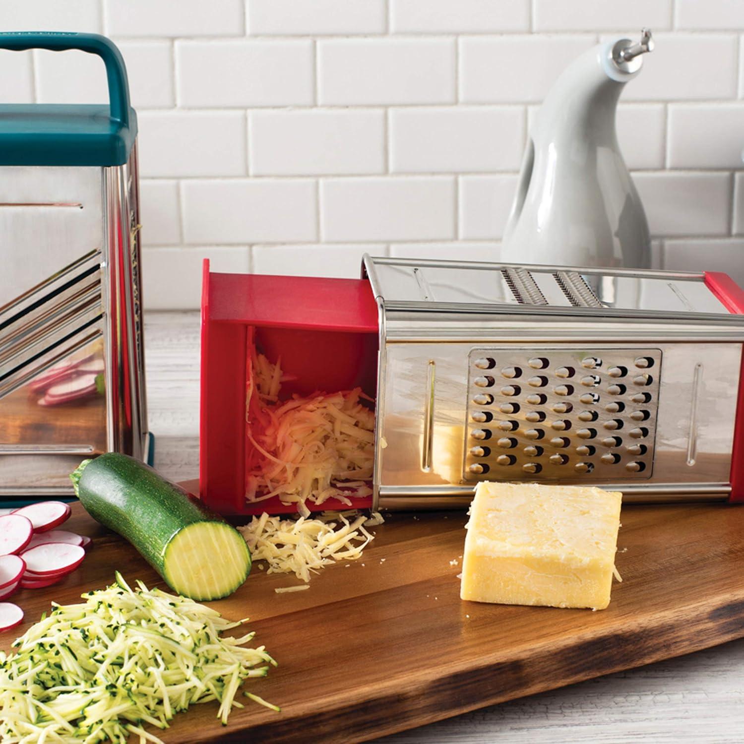 Rachael Ray Tools & Gadgets Box Grater, Red